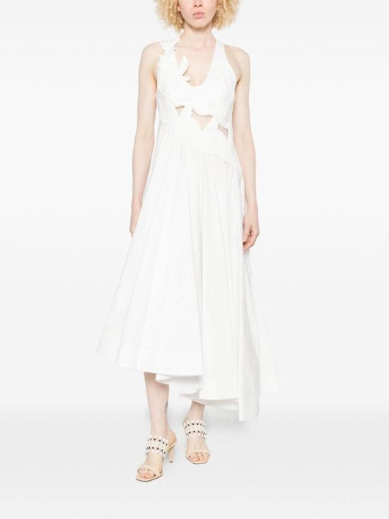26SS 짐머만 미디 스커트 8168DS261IVO Cream - ZIMMERMANN