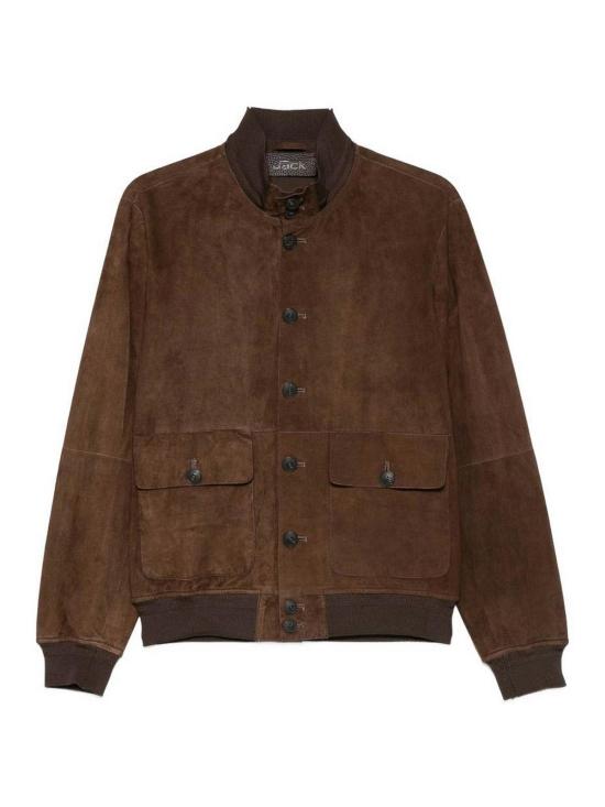 26SS 더 재키 레더스 가죽 자켓 RIVERSIDE126 Brown