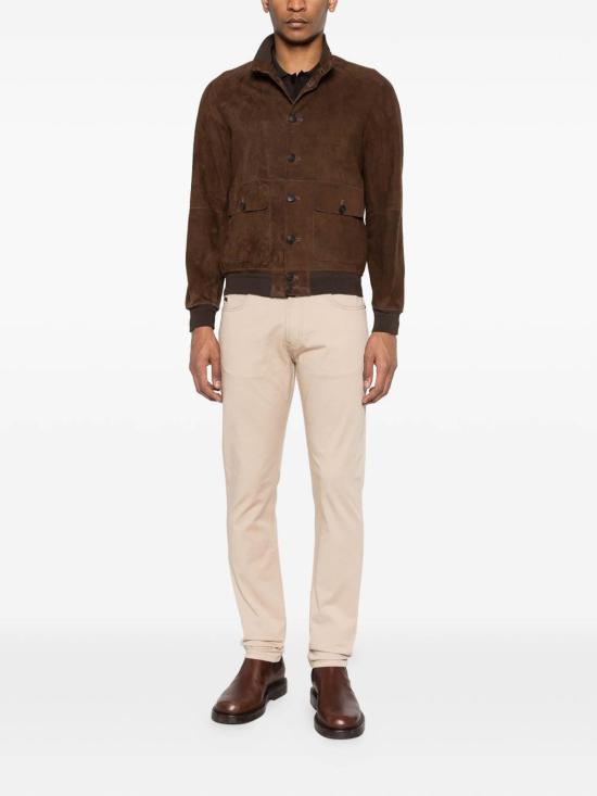 26SS 더 재키 레더스 가죽 자켓 RIVERSIDE126 Brown - THE JACKIE LEATHERS