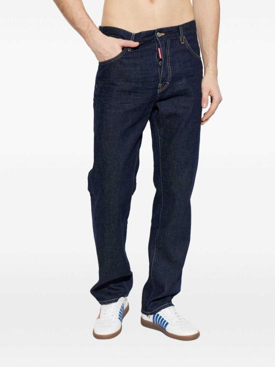 26SS 디스퀘어드2 스트레이트 팬츠 S74LB1892S30825470 Blue - DSQUARED2