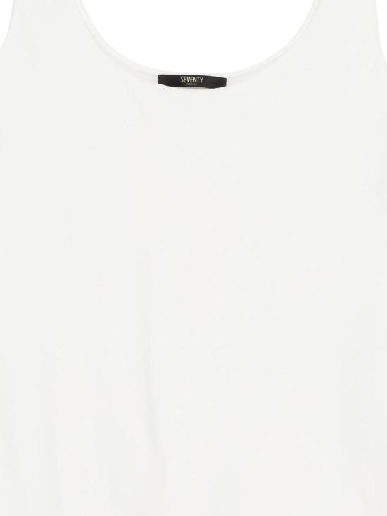 26SS 세븐티 민소매 티셔츠 TO0200460206002 White - SEVENTY