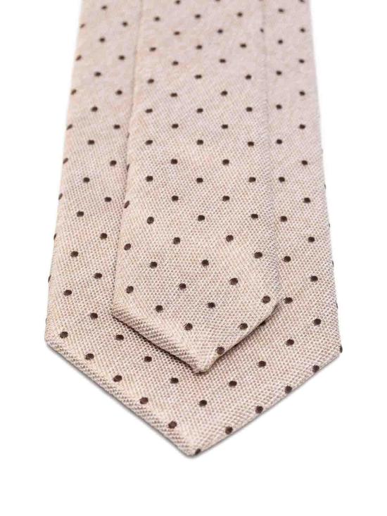 26SS 꼬르넬리아니 넥타이 27U3022720327034 Beige - CORNELIANI