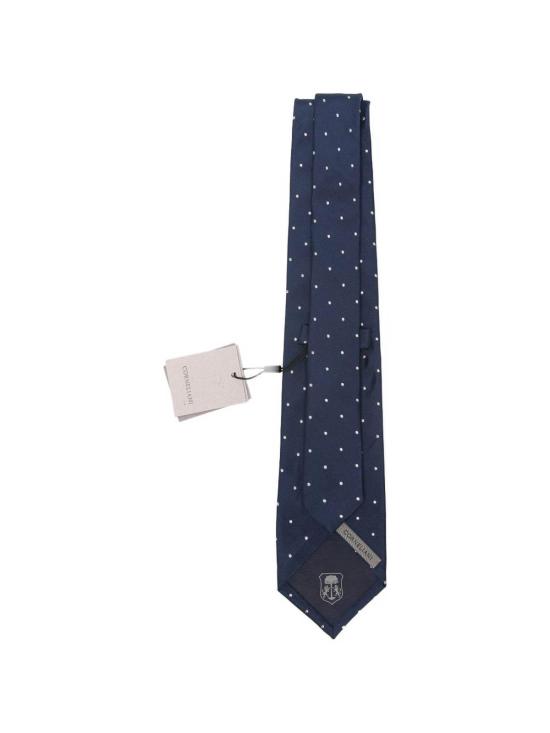 26SS 꼬르넬리아니 넥타이 27U3022720323001 Dark Blue - CORNELIANI