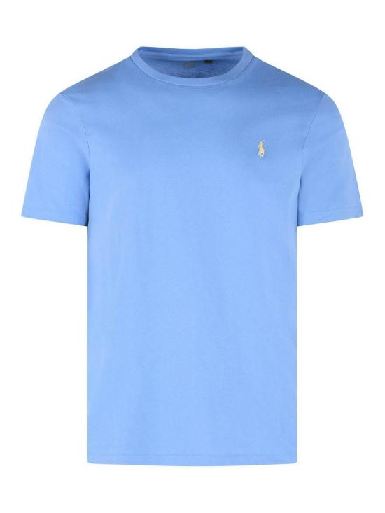 26SS 폴로 랄프로렌 포니로고 자수 반팔 티셔츠 710671438454 Light Blue