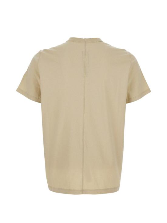 26SS 릭 오웬스 템플 숏 슬리브 티셔츠 RU01F2265JA138 Beige - RICK OWENS