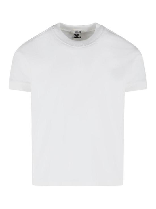 26SS 베르사체 반팔 티셔츠 10237531A178881W000 White