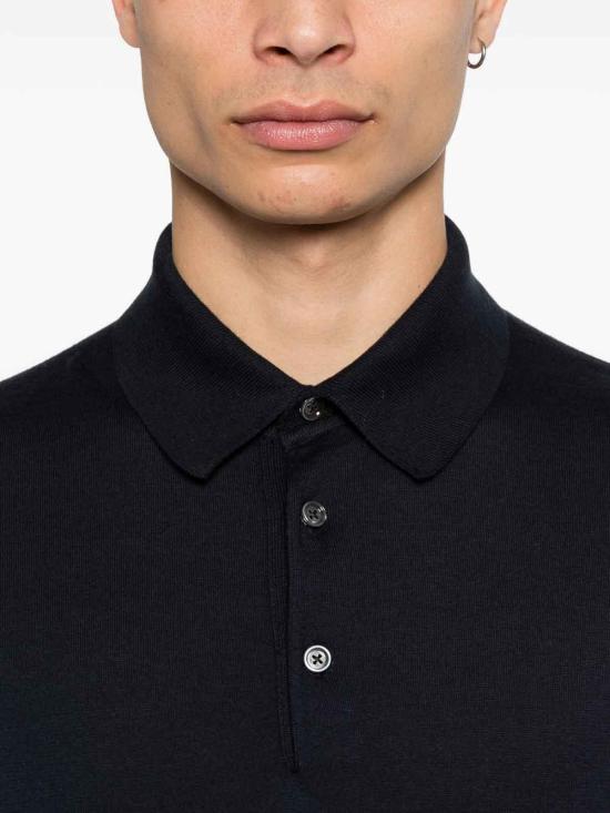 26SS 키톤 폴로 티셔츠 UMKXX3360H00W Blue - KITON