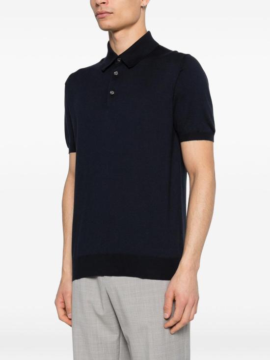 26SS 키톤 폴로 티셔츠 UMKXX3360H00W Blue - KITON