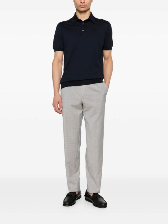 26SS 키톤 폴로 티셔츠 UMKXX3360H00W Blue - KITON