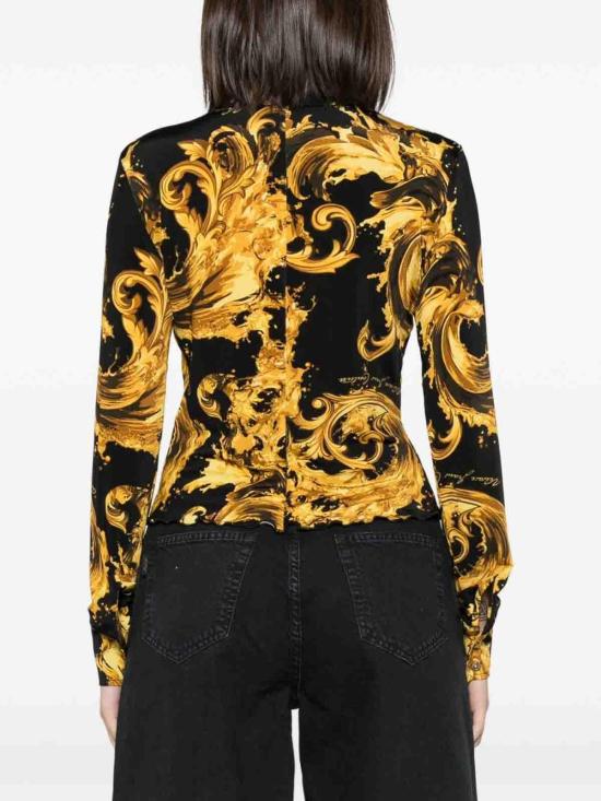26SS 베르사체 셔츠 80HAL213JS533G89 Black - VERSACE