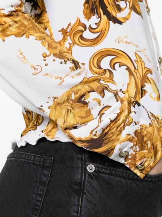 26SS 베르사체 셔츠 80HAL213JS533G03 White - VERSACE