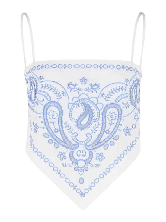 26SS 셀프 포트레이트 민소매 티셔츠 AC26007TWWHITE White