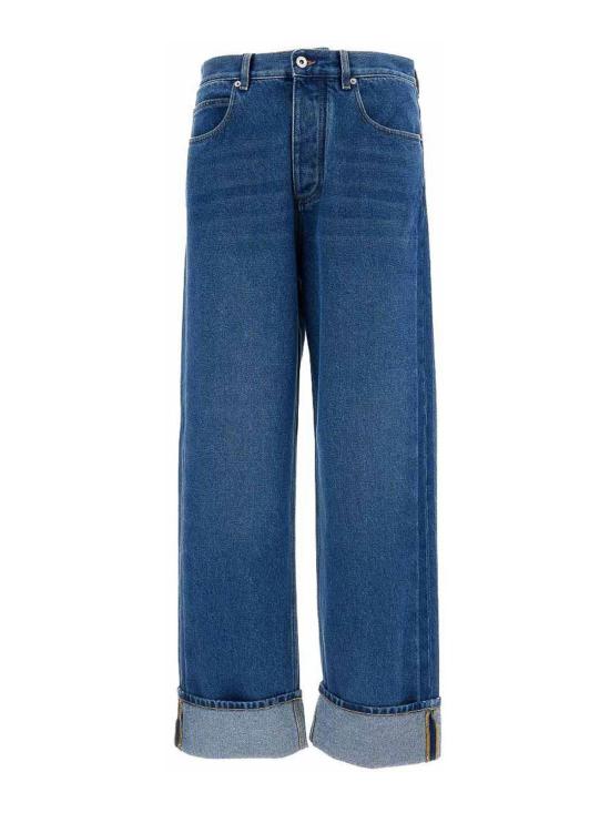 26SS 보테가베네타 스트레이트 팬츠 861563V69P04300 Medium Wash