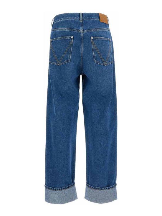 26SS 보테가베네타 스트레이트 팬츠 861563V69P04300 Medium Wash - BOTTEGA VENETA