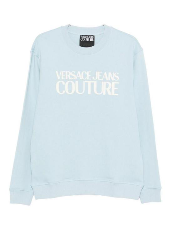 26SS 베르사체 긴팔 티셔츠 80GAIT01CF01T291 Blue