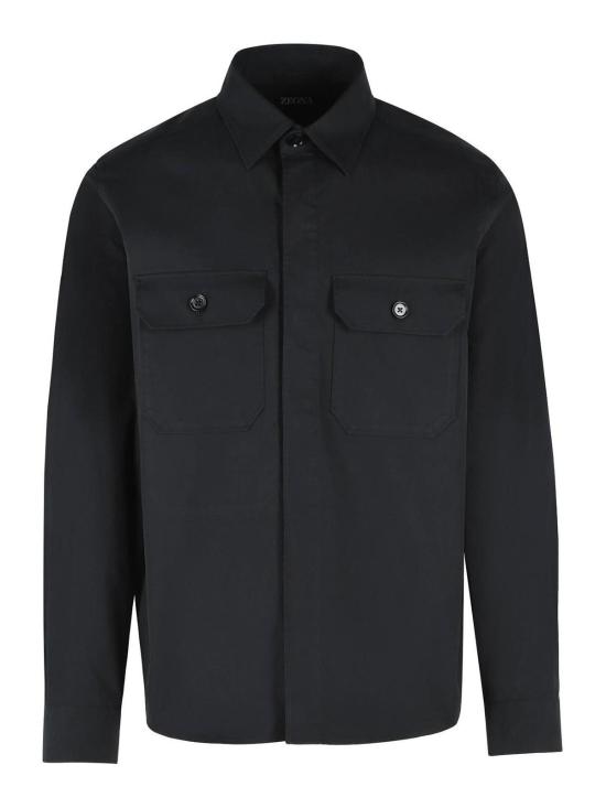 26SS 에르메네질도제냐 자켓 RUHV16A3SOT8B990G Black