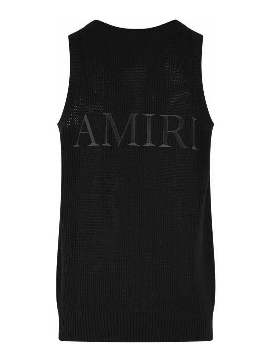 26FW 아미리 민소매 티셔츠 AMTOKN1101001 Black - AMIRI