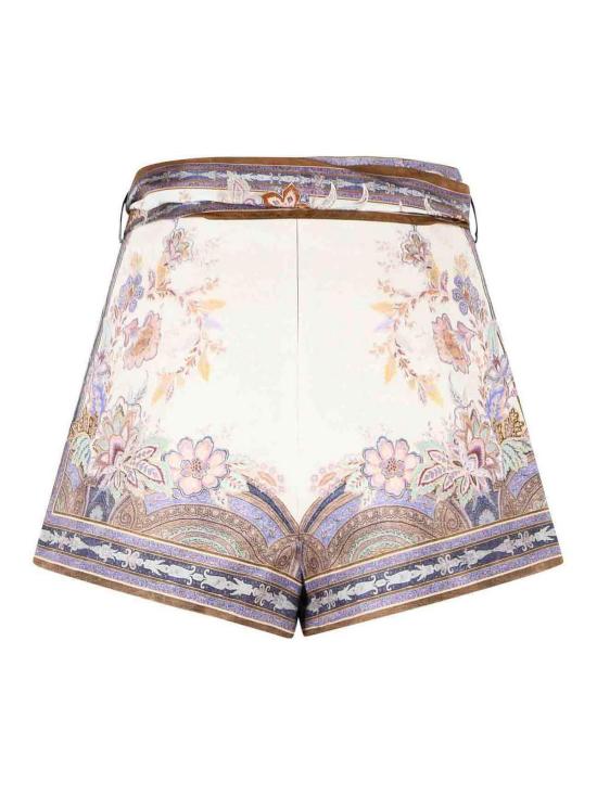 26SS 짐머만 숏팬츠 5214AS261CREAMBLUE Cream - ZIMMERMANN