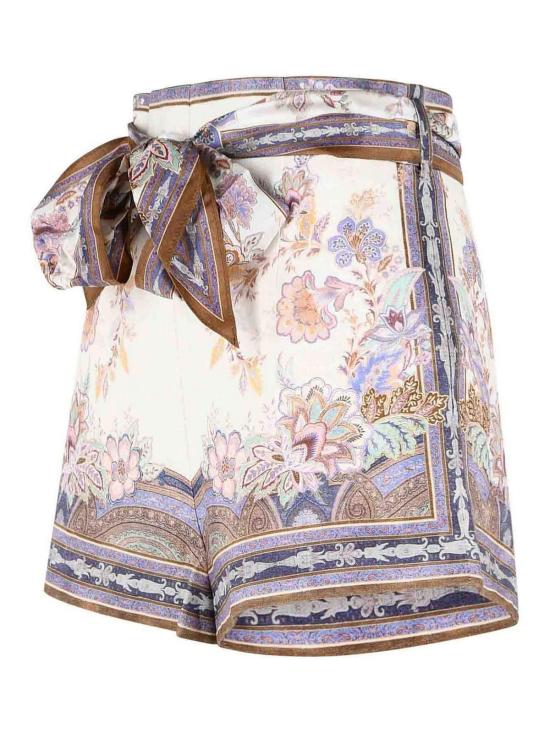 26SS 짐머만 숏팬츠 5214AS261CREAMBLUE Cream - ZIMMERMANN