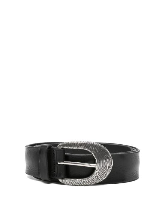 26SS 오르치아니 레귤러 벨트 D10486BULLSOFTNER Black