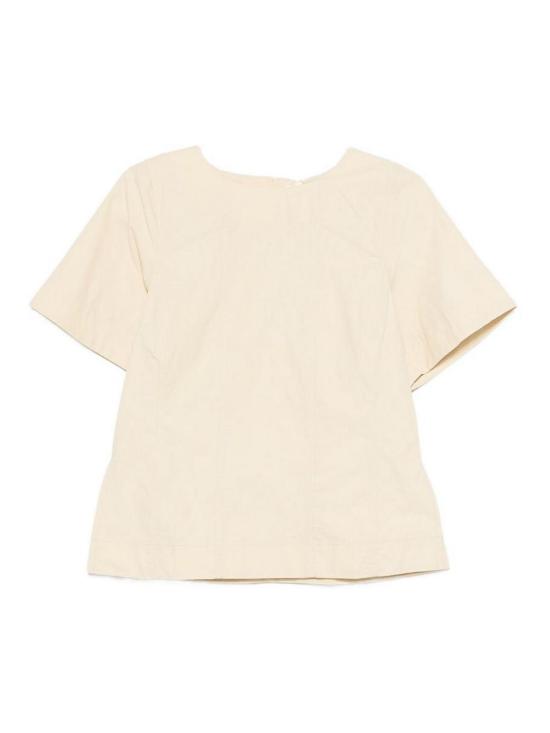 26SS YERSE 반팔 티셔츠 44875CARLI003 Beige