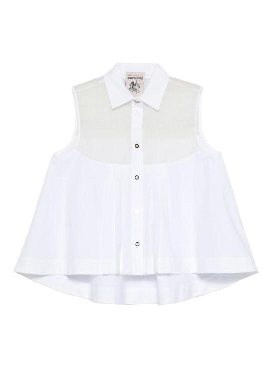 26SS 세미쿠튀르 민소매 티셔츠 Y6SK02ADELINAA090 White