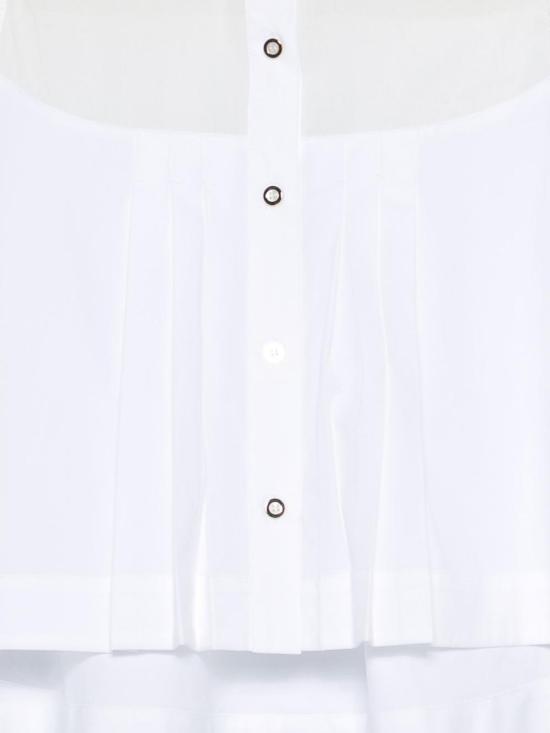26SS 세미쿠튀르 민소매 티셔츠 Y6SK02ADELINAA090 White - SEMI-COUTURE