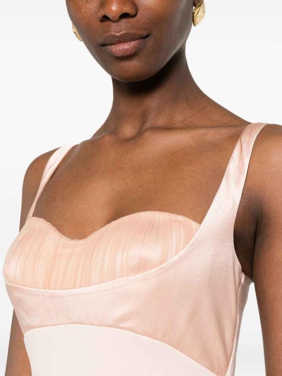 26SS PRONOVIAS 롱 원피스 EL226GO1CISTELL717 Pink - OTHER BRANDS