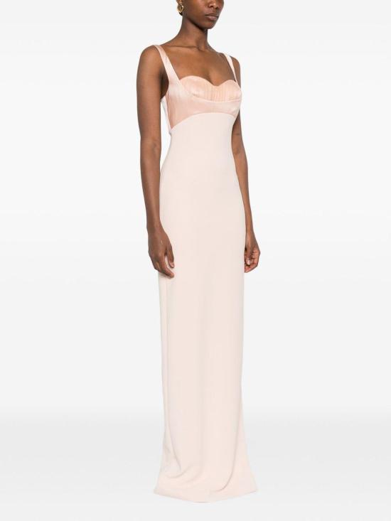 26SS PRONOVIAS 롱 원피스 EL226GO1CISTELL717 Pink - OTHER BRANDS