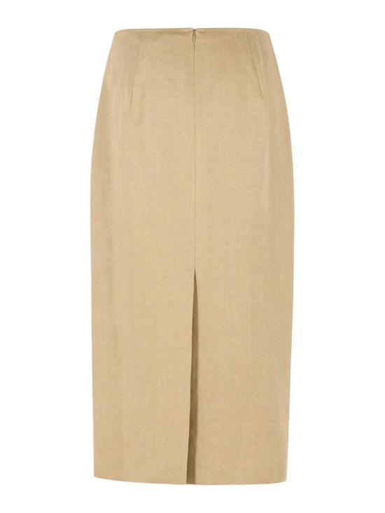 26SS 막스마라 롱 스커트 26111011736E15 Beige - MAX MARA