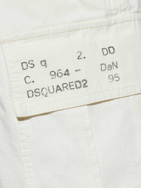 26SS 디스퀘어드2 숏팬츠 S71MU0881D35058100 White - DSQUARED2