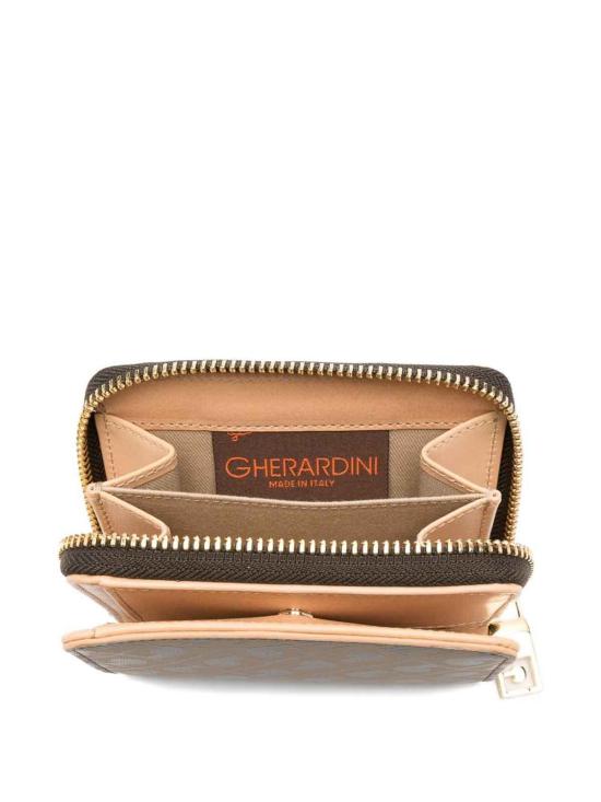26SS 게라르디니 지갑 GHW0114MILLERIGHEVACCHETTA Brown - GHERARDINI