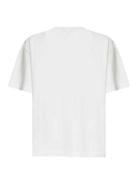 26SS 보테가베네타 반팔 티셔츠 864789V6F209071 White - BOTTEGA VENETA