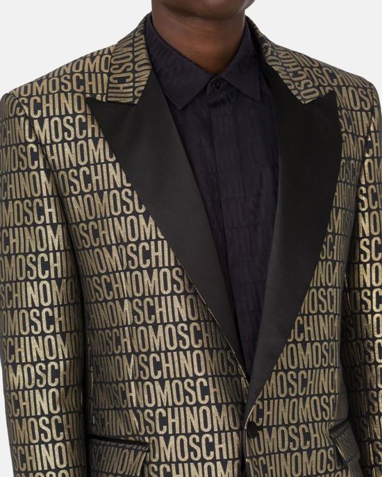  모스키노 수트 자켓 0503 2649 A2555 NERO ORO - MOSCHINO