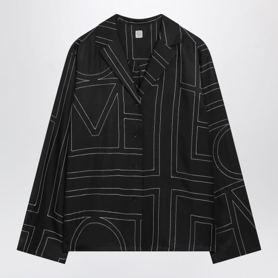 26SS 토템 셔츠 213 755T707 Black