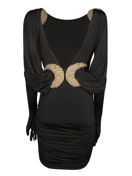 26SS 아멘쿠튀르 숏 원피스 ACS26400 009 Black - AMEN COUTURE