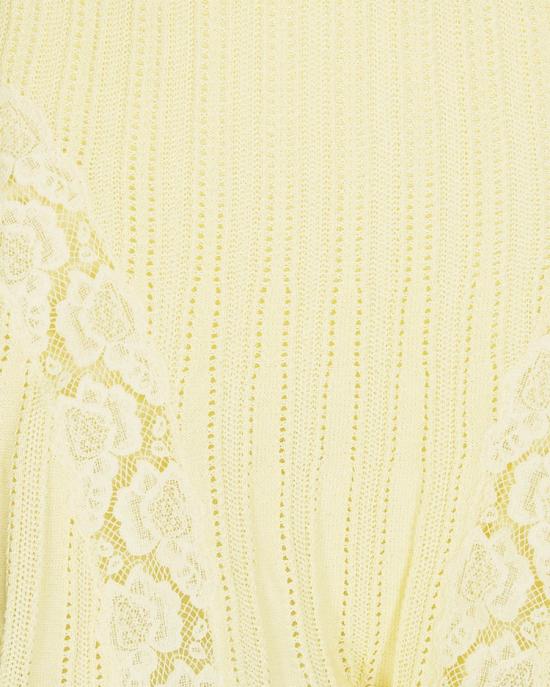 26SS 셀프 포트레이트 미디 스커트 3963668 Yellow - SELF PORTRAIT