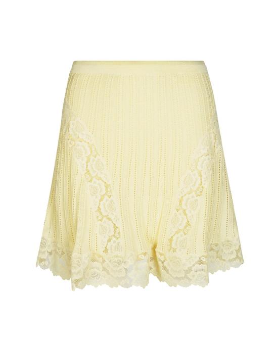 26SS 셀프 포트레이트 미디 스커트 3963668 Yellow