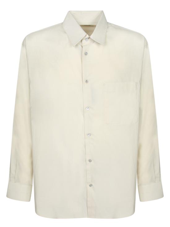 26SS 르메르 긴팔 셔츠 SH1236 LF1500 WH048 White