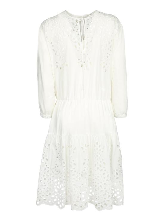 26SS 모스키노 미디 원피스 0451 3251 0002 White - MOSCHINO