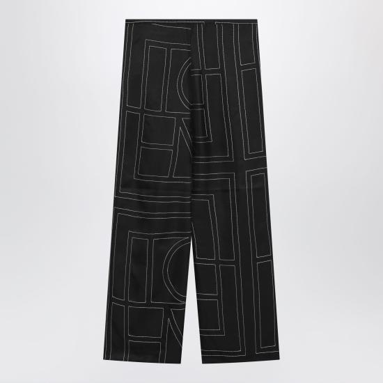 26SS 토템 팔라초 팬츠 213 255707 Black - TOTEME