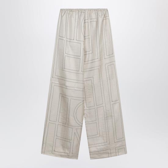 26SS 토템 팔라초 팬츠 213 255707 White - TOTEME