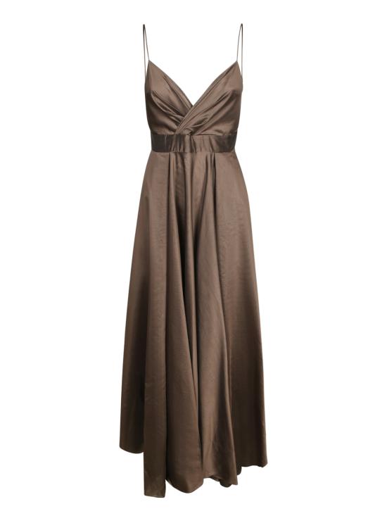 26SS 블랑카 비타 롱 원피스 ABISSO 1824 MOKA Brown