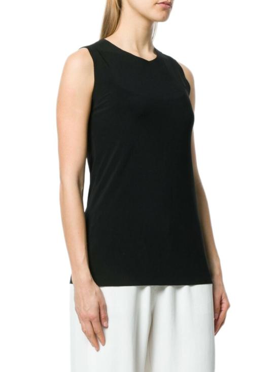 26SS 노마카말리 민소매 티셔츠 KK4266PL107001BLACK Black - NORMA KAMALI