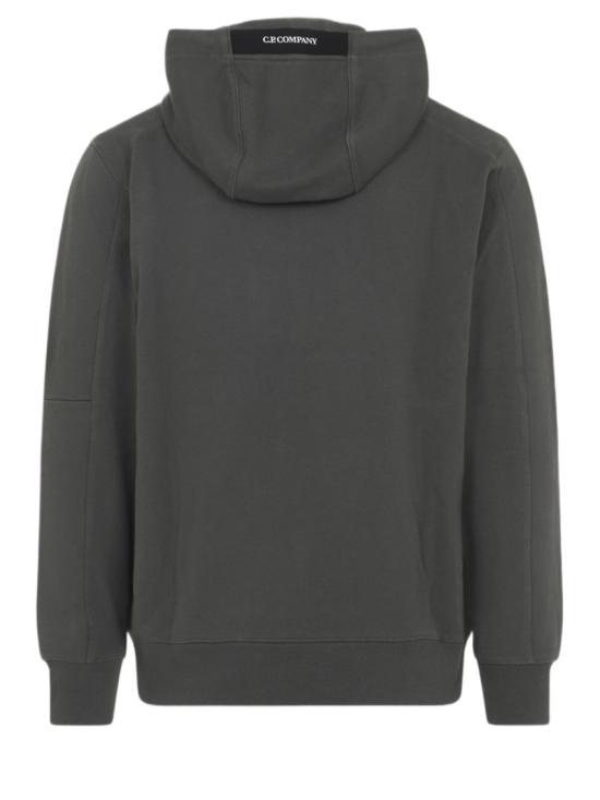 26SS 씨피 컴퍼니 다이애그널 레이즈드 플리스 후드 렌즈 스웨트셔츠 20CMSS714A005086W921 Grey - C.P. COMPANY