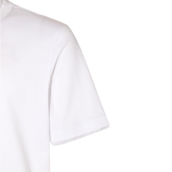 26FW 브루넬로 쿠치넬리 자수 로고 티셔츠 M0B137427 CW787 BIANCO PERLA - BRUNELLO CUCINELLI