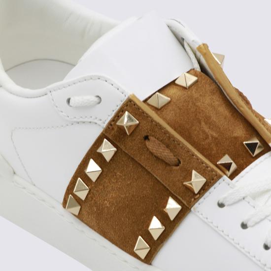 26FW 발렌티노 가라바니 스니커즈 9W2S0A01 ZBV3DZ BIANCO HAVANA BEIGE BIANCO - VALENTINO GARAVANI