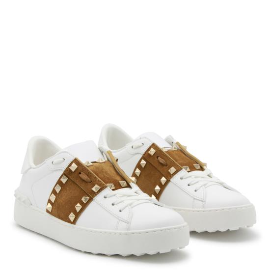 26FW 발렌티노 가라바니 스니커즈 9W2S0A01 ZBV3DZ BIANCO HAVANA BEIGE BIANCO - VALENTINO GARAVANI