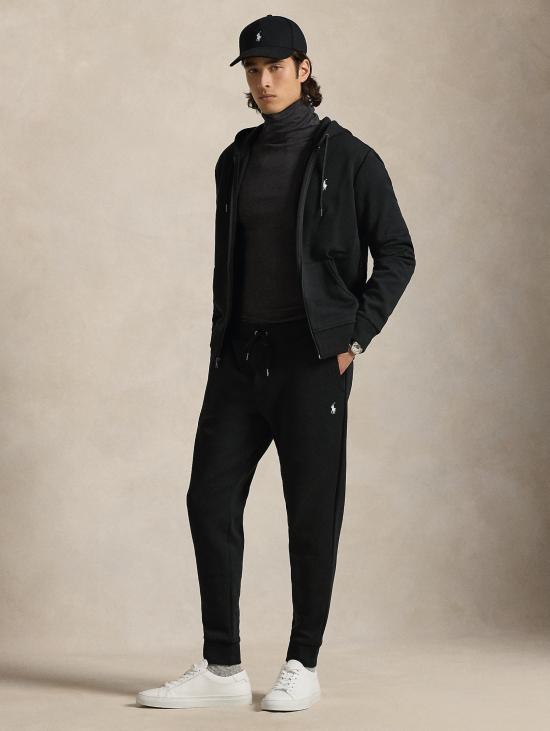 26FW 랄프 로렌 트레이닝/조거 팬츠 마글리아 도피아 네로를 입은 조깅족 - RALPH LAUREN