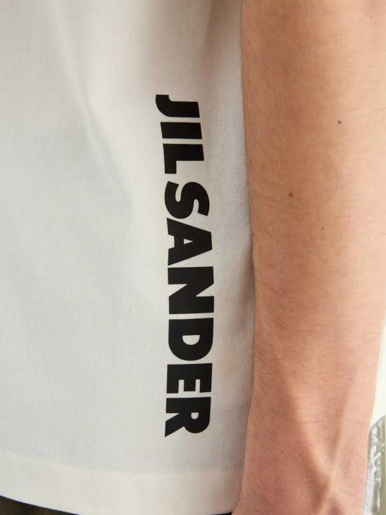 26FW 질샌더 반팔 티셔츠 J22GC0277J20347 102 PORCELAIN - JIL SANDER